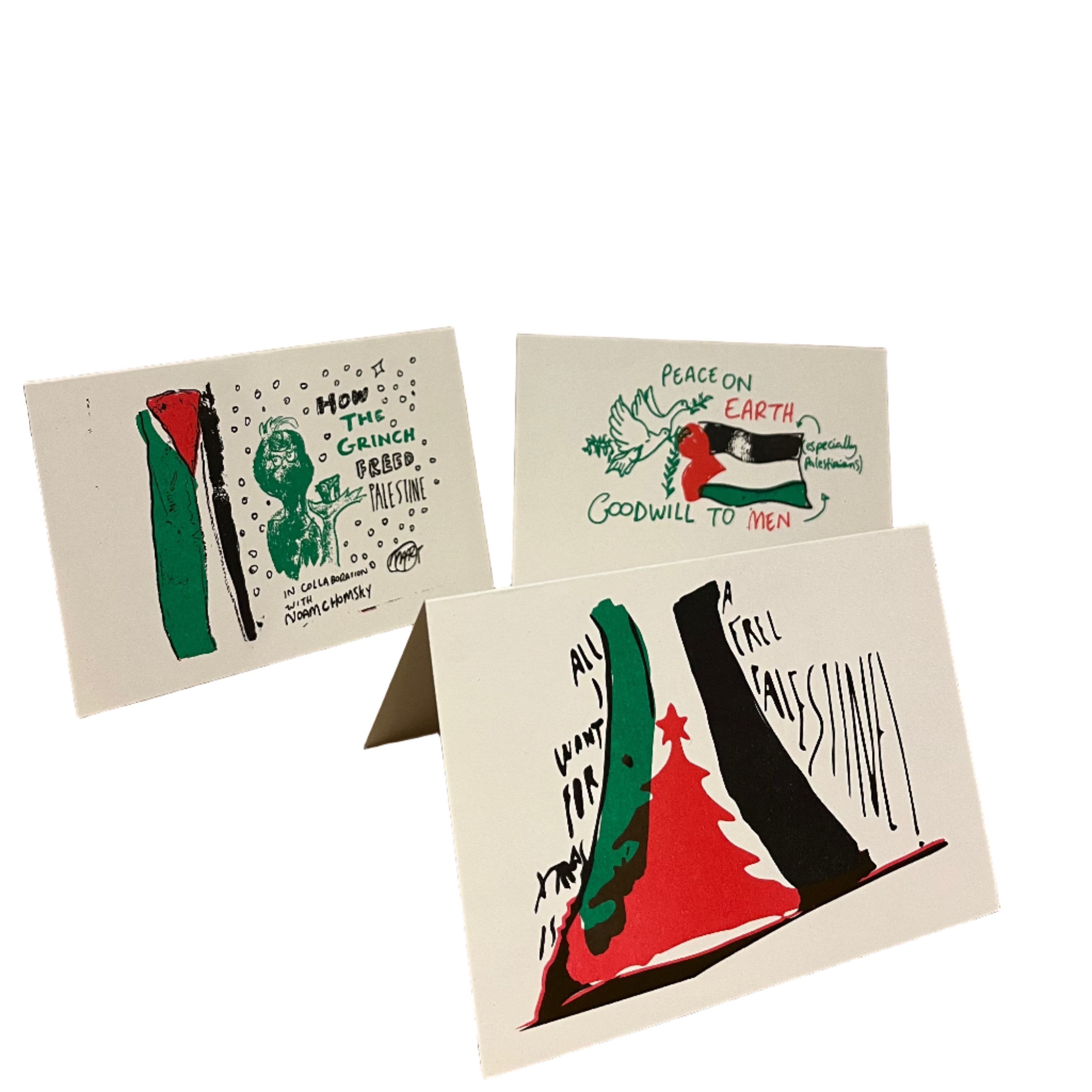 All I Want for Christmas is a Free Palestine Christmas cards