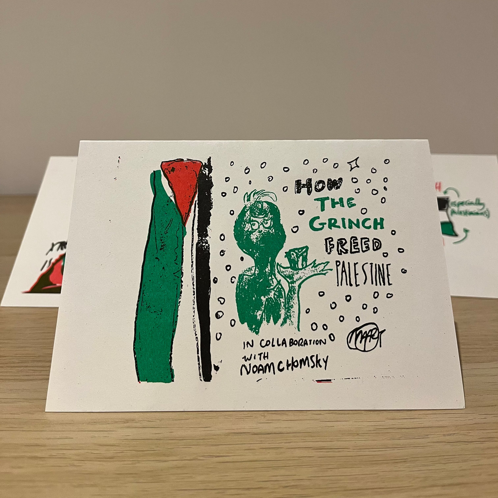 Free Palestine for Christmas card collection
