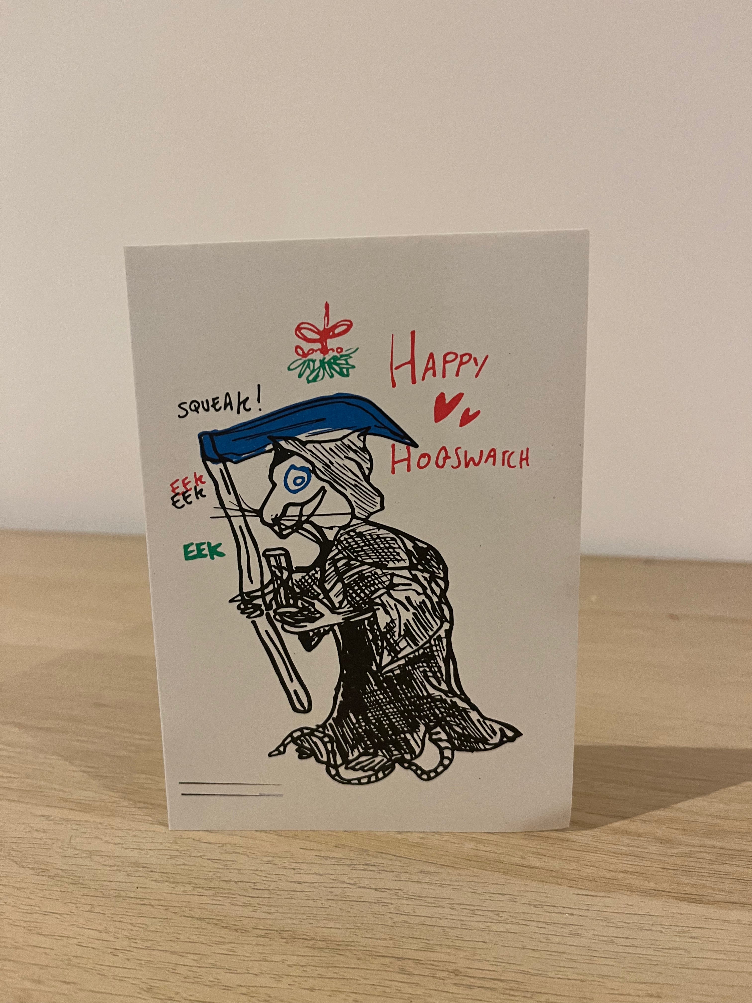 Happy Hogswatch - Christmas Cards